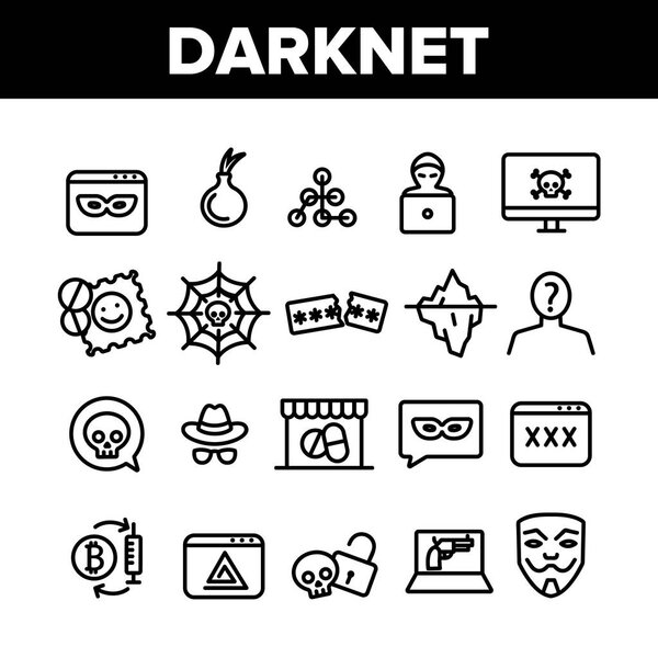 Darknet Web Elements задает вектор
