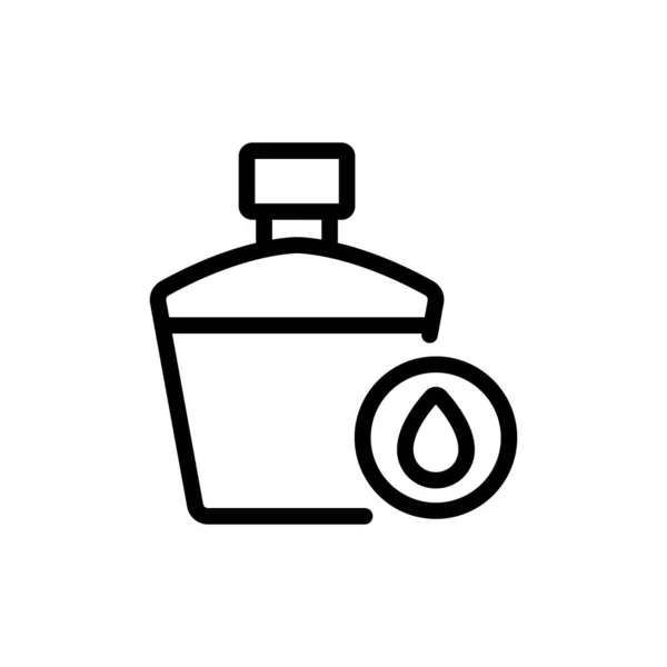 Aceite Aromático Icono Cosmético Vector Signo Cosmético Aromático Aceite Ilustración — Vector de stock