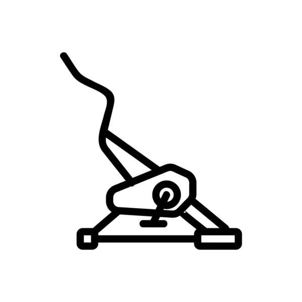 Вектор Тренувань Велоспорту Тренувальний Знак Тренувань Велосипеді Ізольована Символьна Ілюстрація — стоковий вектор