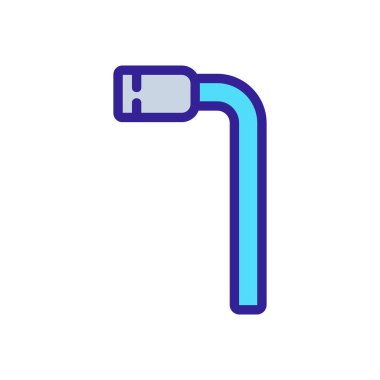 Araba anahtarı ikon vektörü. Araba anahtarı teçhizatı. izole edilmiş renk gösterimi