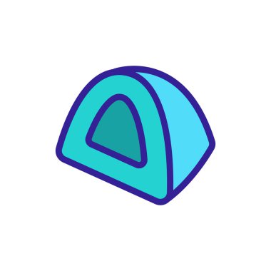 Çikolata dilimli ikon vektörü. Çikolata dilimlenmiş işaret. izole edilmiş renk gösterimi