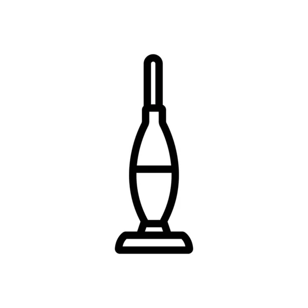 Domácí mokrou vysavač ikona vektorový obrys ilustrace — Stockový vektor