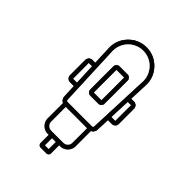 Yaratıcı yapı ikonu vektör taslağı çizimi için 3d kalem