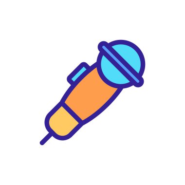 Oluşturma simgesi vektörü için 3D kalem. Yaratılış işareti için 3D kalem. izole edilmiş renk gösterimi