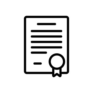 Köpek eğitim diploması ikon vektörü. Köpek eğitim sertifikası imzası. izole edilmiş sınır sembolü çizimi