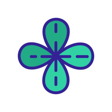 Kekik baharat yığını ikon vektörü. Kekik, baharat yığını işareti. renk sembolü çizimi