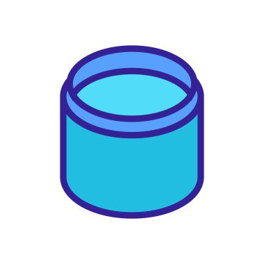 Yapışkan paket ikon vektörü. Sümük paketi işareti. renk sembolü çizimi