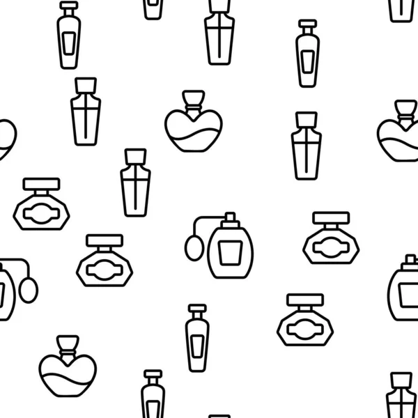 컨테이너 Vector Seamless Pattern Thin Line Illustration — 스톡 벡터