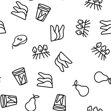 Armut Vitamin Vektörü Kusursuz Şekilsiz İnce Çizgili Çizgi Çizimi