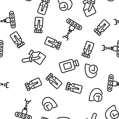 Serum ve Kozmetik Vektörü Kusursuz Desensiz İnce Çizgili Çizgi Çizimi