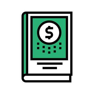 iş tipi renk ikonu vektörü. İşletme tarzı tabelası. izole edilmiş sembol çizimi