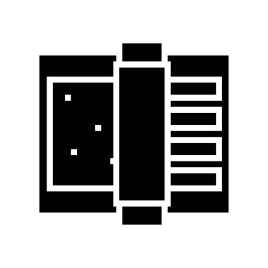 Çikolata, ekipman kabartma ikon vektörü yapıyor. Çikolata, ekipman tabelası yapıyor. izole edilmiş çizgi simgesi siyah illüstrasyon