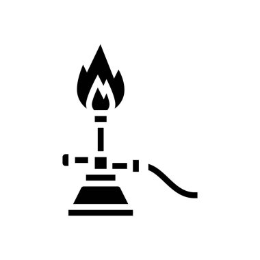 Kullan at ekipman glifleri ikon vektörü. Kullan at araç işareti. izole edilmiş çizgi simgesi siyah illüstrasyon