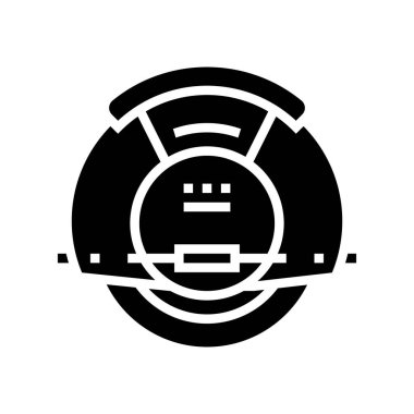 Elektrikli tek tekerli simge sembolü vektörü. Elektrikli tek teker işareti. izole edilmiş çizgi simgesi siyah illüstrasyon