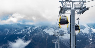 Elbrus doğası. Seyahat photoshoot