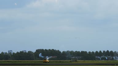 Kuşları Schiphol Havaalanı, Havaalanı çalışanları