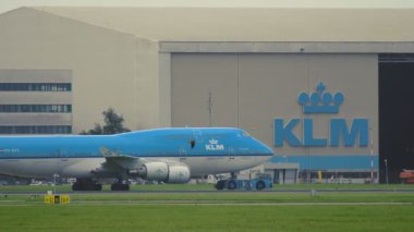 Boeing 747-406-M Klm havayolları Klm hangar rides