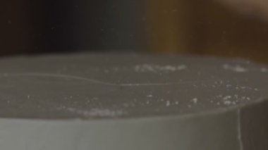 Tozu ile pasta süsleme