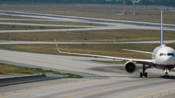 Frankfurt Main Alemania Julio 2017 Boeing 767 Las Aerolíneas Islandesas — Vídeo de stock