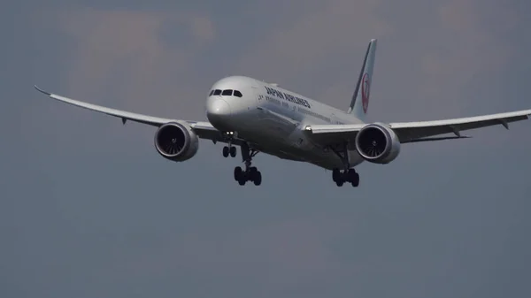 Boeing 787 Dreamliner Japonya havayolları iniş için hazırlanın