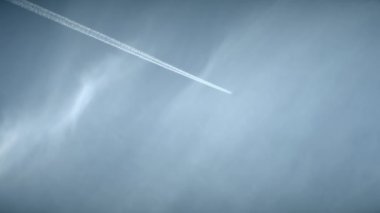 Uçak jet katmanı görünümü