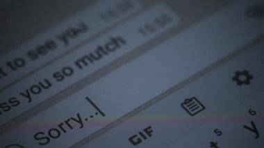 Akıllı telefondan özür dile ve ağla.