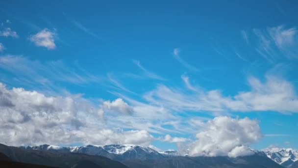 Altai Mountain Peak Time Lapse — Vídeo de Stock