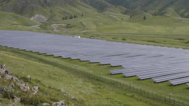 太阳能发电厂 — 图库视频影像