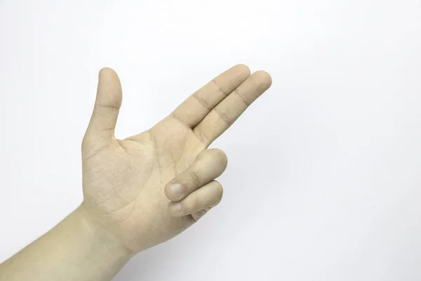 El hareketleri. Zafer jest. Zafer el. İki parmak. Teneke çağrı. Her şey yolunda. Çok iyi.