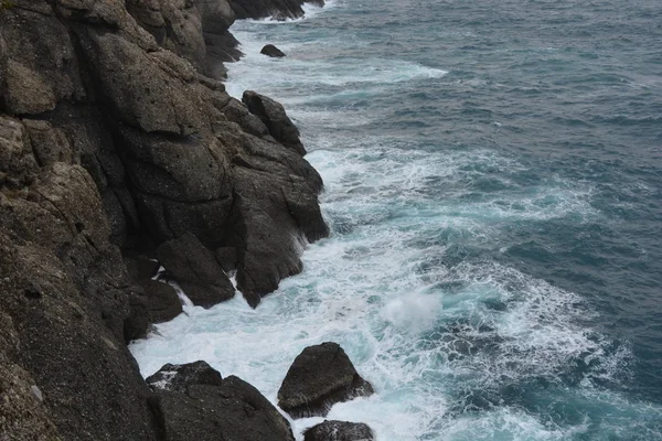 Mar Mediterráneo Después Tormenta Italia — Foto de Stock