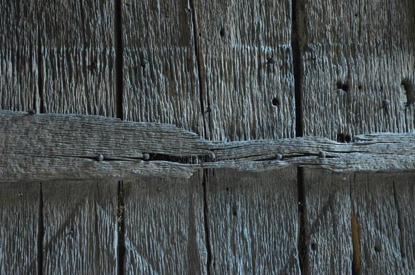 Zoom Old Wooden Door — Stock Photo, Image