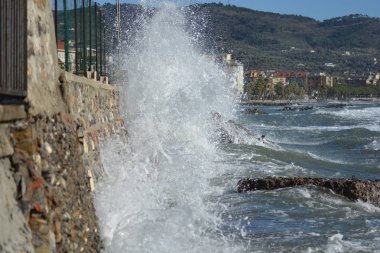 İtalya'da fırtına sonrası Akdeniz