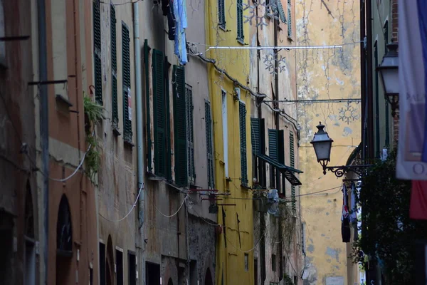 Typical Italian Narrow Street Village — Stock Photo, Image