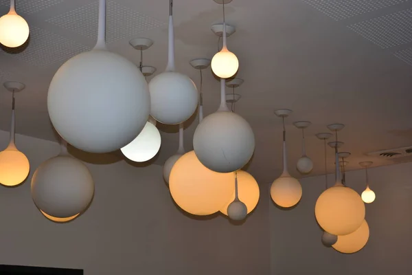 Zoom Modern Indoor Lighting System — ストック写真