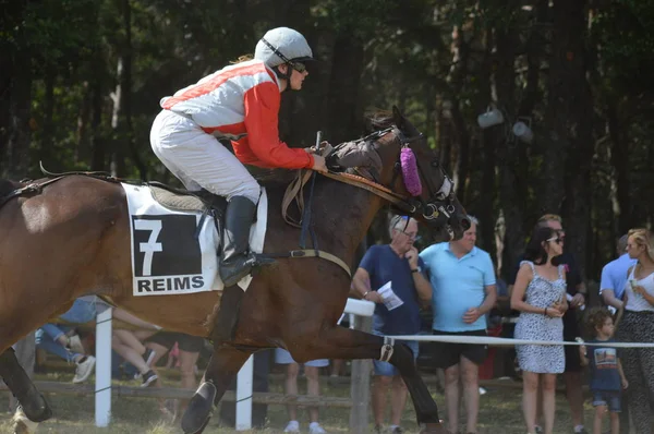 Hipódromo Sault Provenza Alpes Cte Azur Francia Agosto 2019 Única — Foto de Stock