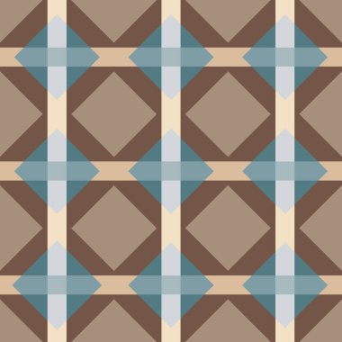 Çok renkli eşkenar dörtgenler geçmişe dönük biçimlerde pürüzsüz desenler