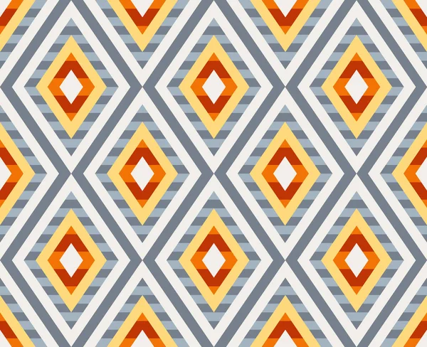 Seamless pattern in the native American style. — Stock Vector