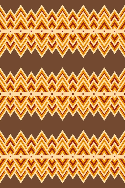 Seamless pattern of rhombuses in native american style. — Stock Photo, Image