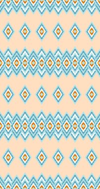 Amerikan Yerlisi tarzında kusursuz eşkenar dörtgen.. 