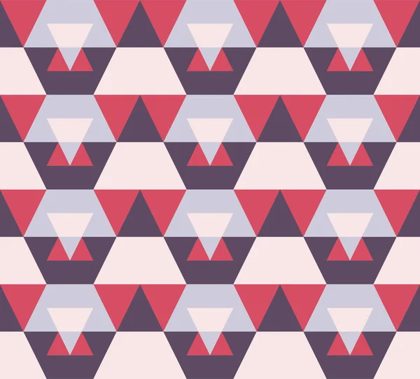 Elmasların ve üçgenlerin soyut, kusursuz geometrik deseni