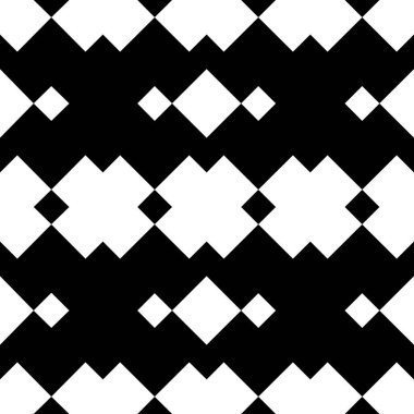 Kusursuz batik süsü, tek renkli elmas şeritleri.