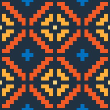 Amerikan tarzında kusursuz bir desen..