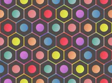 Düz şekilli kalemlerle kusursuz desen