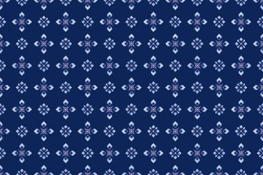 Kusursuz dantel desenli folklorik çiçek süsü.