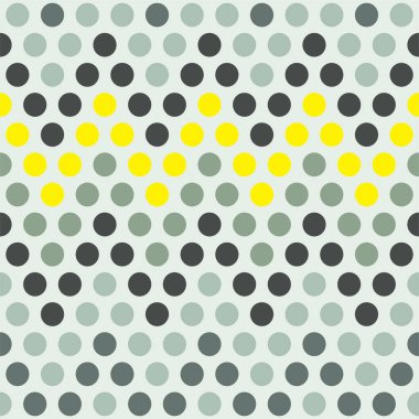 Renk çemberli kusursuz desen, renkli noktalardan oluşan sembol deseni 