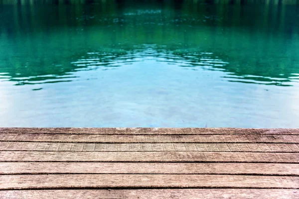 Muelle en el lago. — Foto de Stock