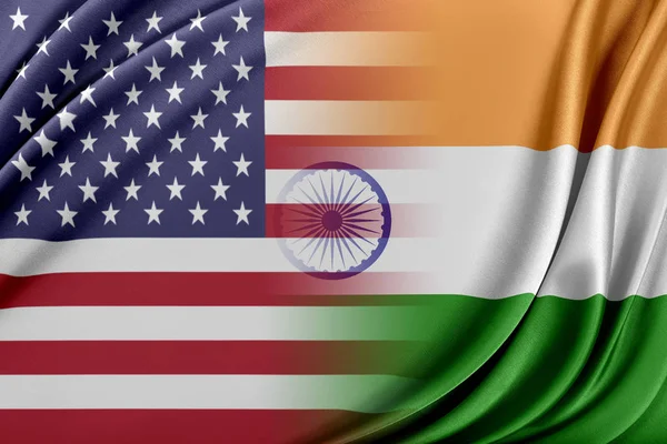 Stati Uniti e India . — Foto Stock