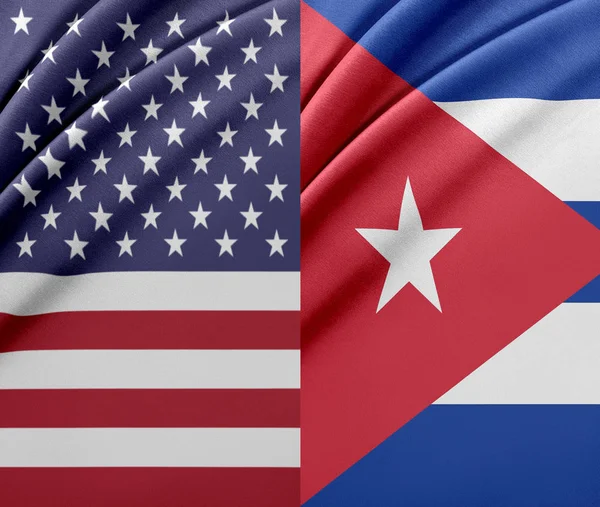 USA and Cuba. — Stock Photo, Image