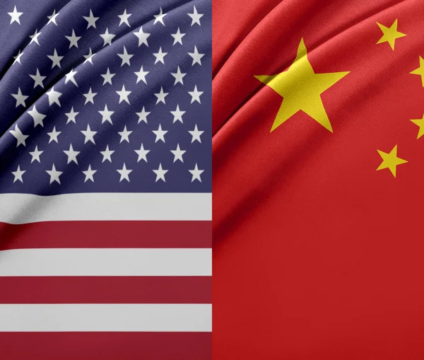 USA and China. — Stock Photo, Image
