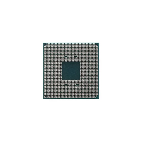Computerprocessors die CPU geïsoleerd op wit. — Stockfoto